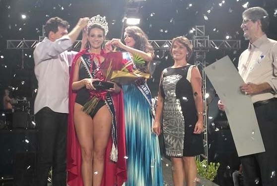 Vanessa Camargo, eleita Miss Rio Claro 2014 no último sábado, dia 15