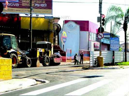 Com o avanço das obras, o acesso será liberado na Avenida Visconde do Rio Claro, no cruzamento com a Avenida 6 e a Rua 7
