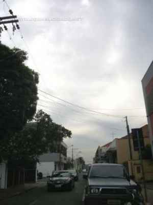 Manhã de terça-feira começou com nuvens em Rio Claro 