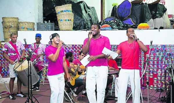 Na Grasifs-Voz do Morro, em uma das etapas, o grupo Ai ki Delícia interpretou o samba campeão (Foto: Giorgi Bastos)