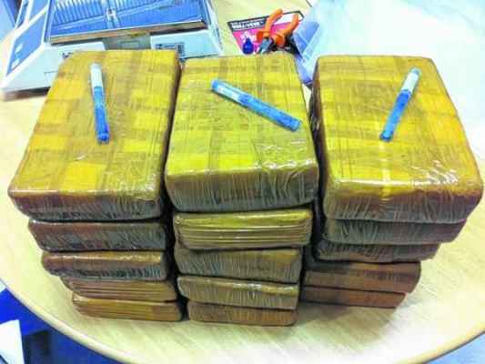 Droga apreendida durante operação gaiola em 2014 citada na denúncia oferecida pelo Gaeco