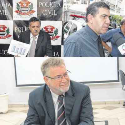 Delegado Hoppe deixa RC (foto abaixo). Antecessores foram Daher (foto superior direita) e Tuckumantel (foto superior esq.)