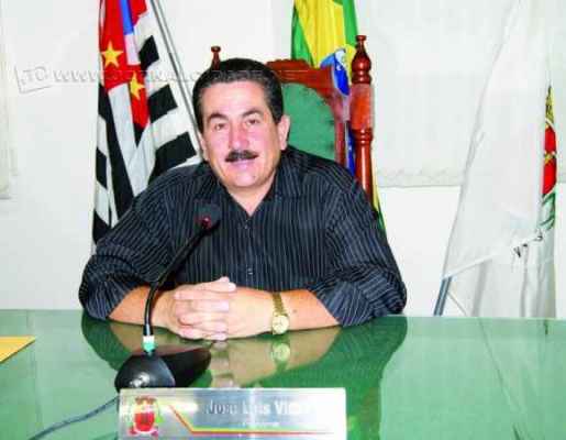 O atual presidente da Câmara de Santa Gertrudes, "Ratinho" (PMDB).
