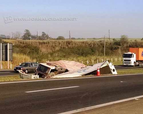 Motoristas devem ter atenção ao passarem pelo trecho na rodovia