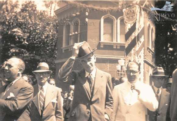 Em 1934, o Cidade acompanhou a eleição e duas personalidades foram destaque: Armando de Salles de Oliveira (à esquerda) e Irineu Penteado (à direita). Fotos: Arquivo Público de Rio Claro