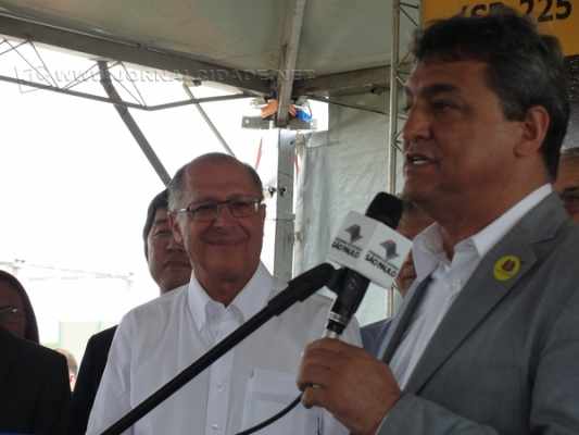 O prefeito Zé Maria Cândido (PMDB) revelou ainda que em 2014 o PMDB apoiou Alckmin a pedido de Michel Temer