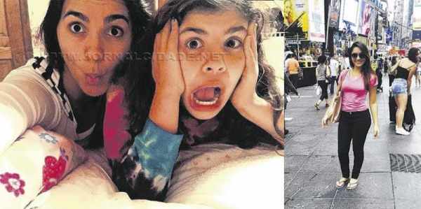 Jéssica Correia cuida da garota Mikaela e aproveita para conhecer os Estados Unidos