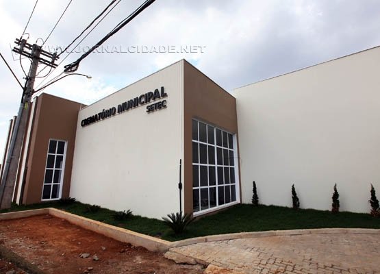 Fachada do prédio do Crematório Municipal de Campinas (foto divulgação)