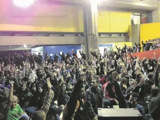 Assembleia geral que reuniu universitários decidiu pela deliberação da paralisação da Unesp no câmpus de RC (foto: arquivo)