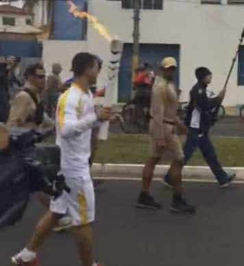 Percurso na Avenida Visconde