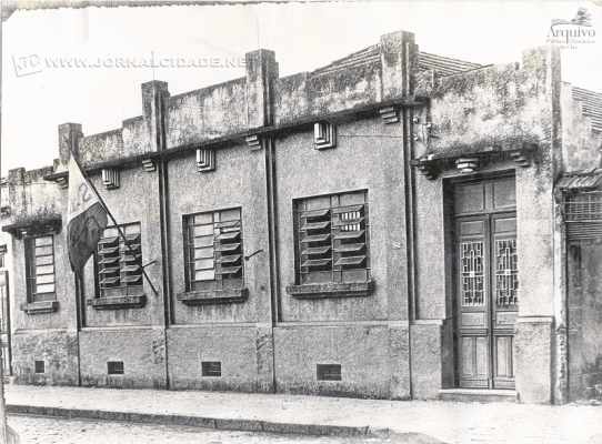 Foto da fachada em 1960 (Arquivo Público Municipal de Rio Claro)
