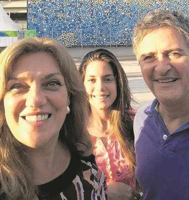 A família Guilherme marcou presença nos Jogos Rio-2016