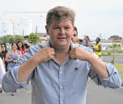 Com orgulho da origem humilde, João Teixeira Júnior - o Juninho da Padaria foi eleito com 53% dos votos válidos (foto: Flávio Hussni)