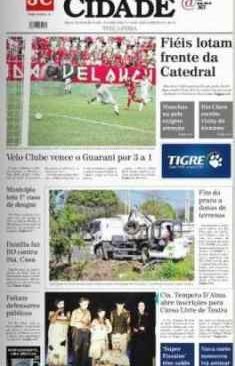 jornal cidade de rio claro, 28 de janeiro 2014