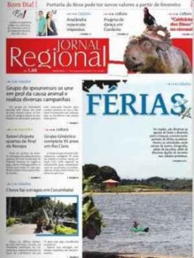 jornal regional, 10 de janeiro de 2014