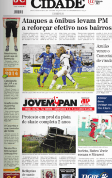 Jornal Cidade de Rio Claro - 02/02/2014