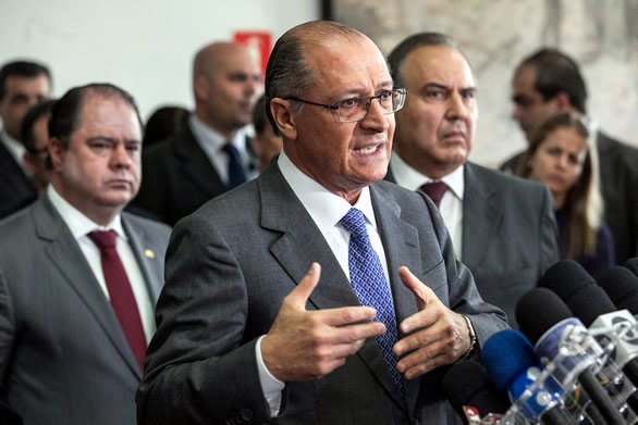 O erro causou protestos do governo Geraldo Alckmin (PSDB)