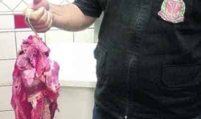 Procon apreendeu grande quantidade de carne imprópria para o consumo nessa operação