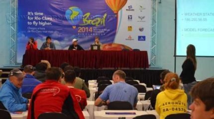 No briefing meteorológico também foi repassado às equipes que no período da tarde pode ocorrer chuva moderada