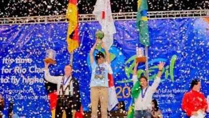 O japonês Yudai Fujita conquistou com méritos o título de campeão mundial de balonismo