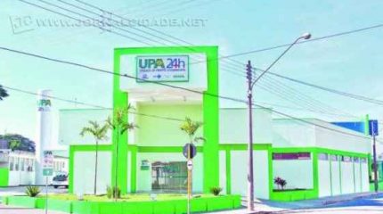 Na imagem da assessoria de imprensa, a Unidade de Pronto-Atendimento - 24 horas contemplada com o aluguel