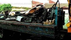 O desmanche dos carros era feito em uma residência situada na Rua 16-A