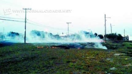 Queimadas atingem diversos pontos do município (Foto: arquivo)