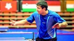 O rio-clarense Carlos Carbinatti Junior durante treino no Centro Paralímpico da China, em Pequim, em preparação para o Mundial, do qual foi eliminado nas quartas de final, ficando em 10º lugar (Foto: Fran Camargo)