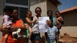 Famílias ocupantes das moradias no conjunto habitacional