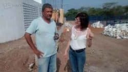 Raquel Picelli acompanha obra no Jardim Novo Wenzel passo a passo