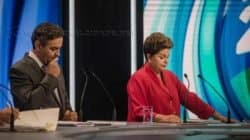 Aécio Neves, candidato do PSDB, disputa vaga com Dilma Rousseff, candidata do PT, para a Presidência do Brasil