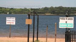 Água esverdeada do Broa seria em função da proliferação de algas, causada pelas altas temperaturas e represamento