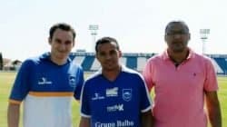 O lateral-esquerdo Piauí tinha assinado contrato com o Azulão (Foto: Divulgação)