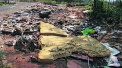 PROBLEMA AMBIENTAL: nem mesmo a instalação de um Ecoponto na região evita o descarte irregular de lixo