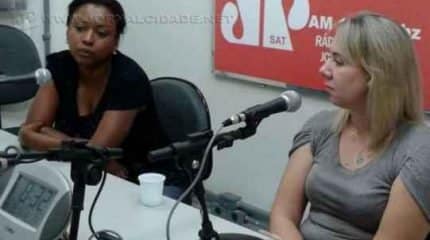 As enfermeiras obstetras Shirley Justino e Juliana Marchiori