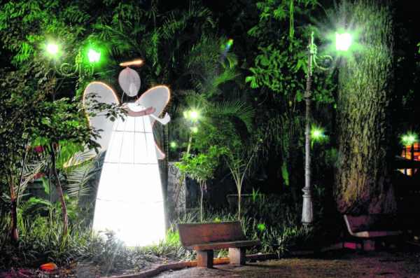 Já tradicionais, os anjos novamente farão parte da decoração natalina de Rio Claro