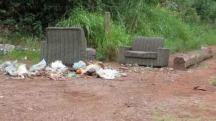 Lixo ameaça a Floresta Estadual