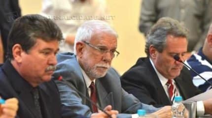 O presidente do Velo Clube Adalberto Irineu Borges esteve presente no Conselho Técnico da Série A-2 (Foto: Rodrigo Corsi/FPF)