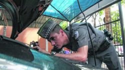 Vistoria de veículos mobilizou efetivo da Polícia Militar