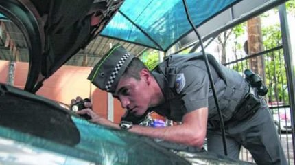 Vistoria de veículos mobilizou efetivo da Polícia Militar