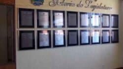 O plenário está aberto à visitação do público desde o dia 03 de dezembro