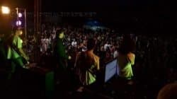 Neste ano, uma das apresentações do Projeto Pedal Verde contou com show internacional. O rockeiro Mickey Leigh, da banda Ramones, marcou presença no Lago União (foto: Edielson Teixeira)