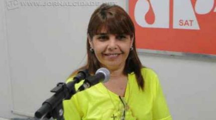 Neide Outeiro Pinto, coordenadora do Sepa, que trabalha com prevenção, diagnóstico e tratamento da Aids