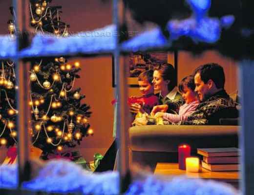No Racionalismo Cristão, uma das vertentes espiritualistas, é comum celebrar a união em família, relembrando o Natal