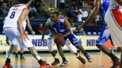 O armador Eric Tatu foi o cestinha e principal jogador de RC e marcou 20 pontos no jogo (Foto: Ricardo Bufolin/Esporte Clube Pinheiros)