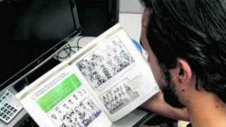 Alguns dos times que têm suas histórias retratadas; abaixo, no destaque, a primeira edição do livro