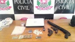 Material encontrado pelas autoridades