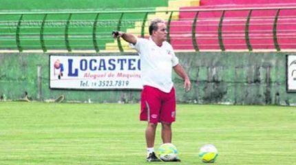 João Vallim em seu primeiro treino após o retorno