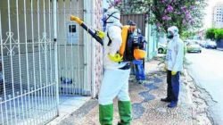 Equipes de combate à dengue da Fundação Municipal de Saúde farão nebulização no bairro Santa Elisa nesta terça-feira
