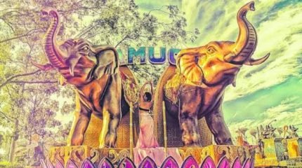 A modelo e maquiadora Juliana Joia foi fotografada por Wendel Castro na última terça-feira (24) na Av. 1-JF